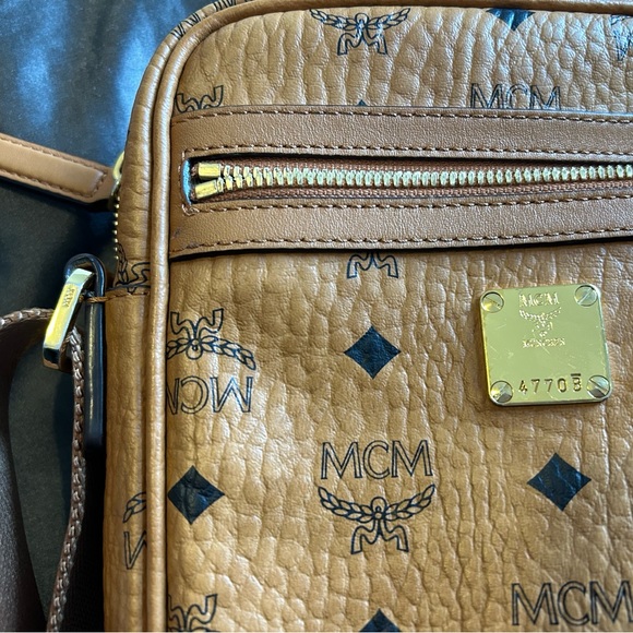 Mini MCM Klassik Cognac Crossbody - Picture 6 of 10